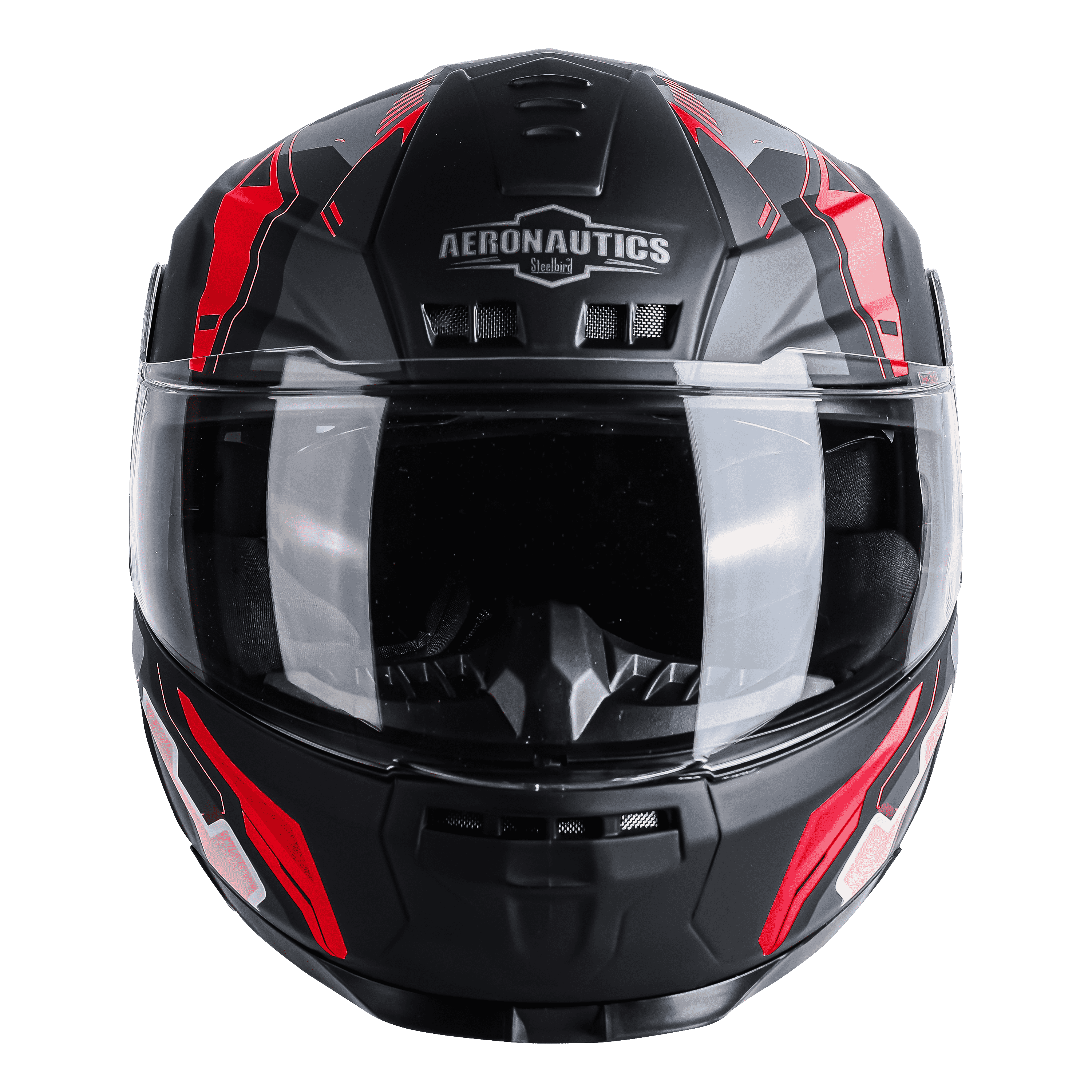 SBH-40 ROLLER CRASH GLOSSY BLACK WITH RED